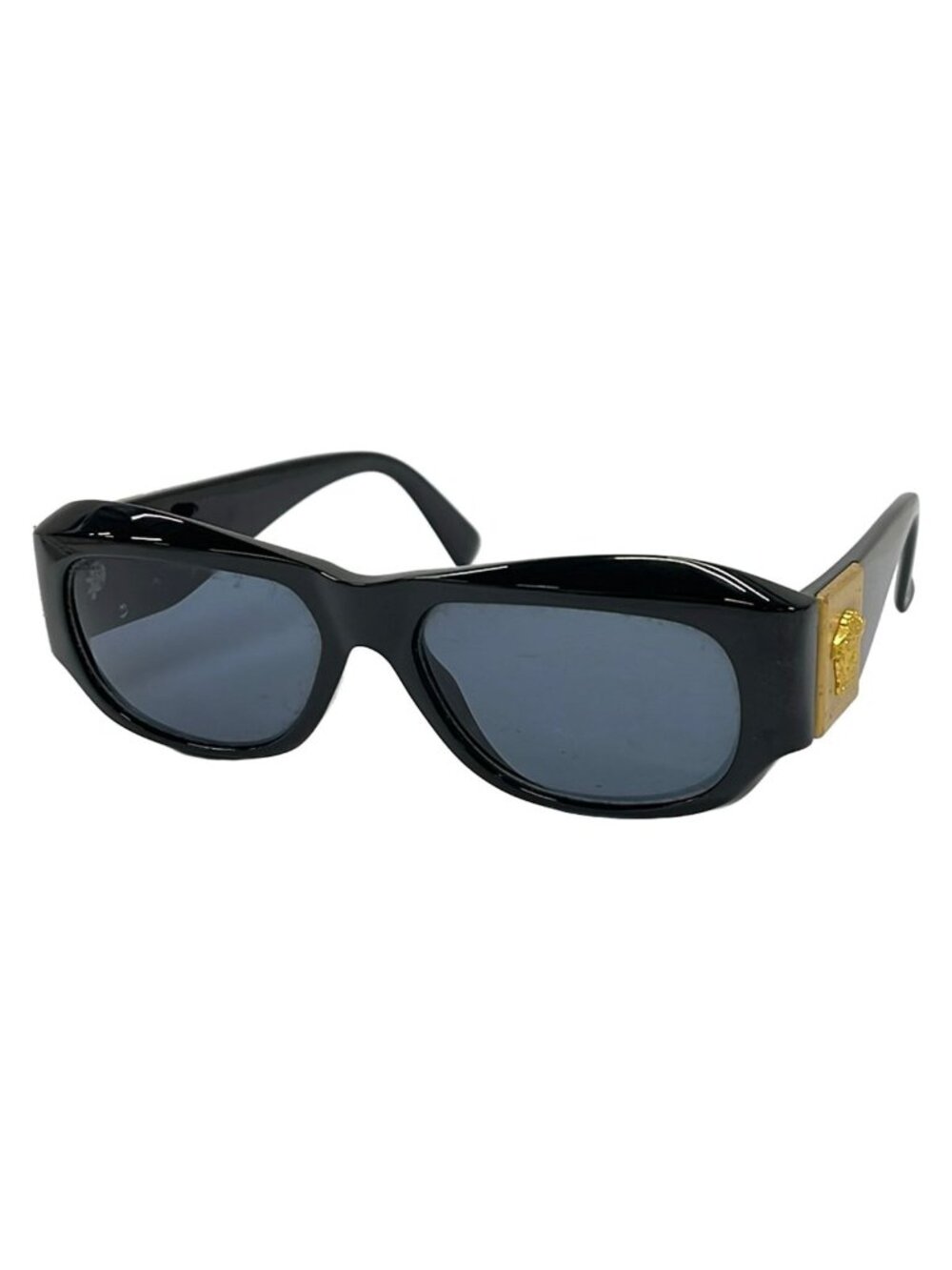 Versace Gianni Sunglasses Mod S 95 Black Gold Eyewear